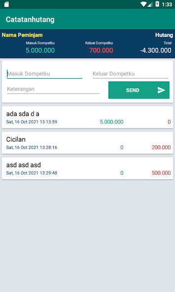 Run android online APK Pencatat Hutang Piutang from MyAndroid or emulate Pencatat Hutang Piutang using MyAndroid Run android online APK Pencatat Hutang Piutang from MyAndroid or emulate Pencatat Hutang Piutang using MyAndroid