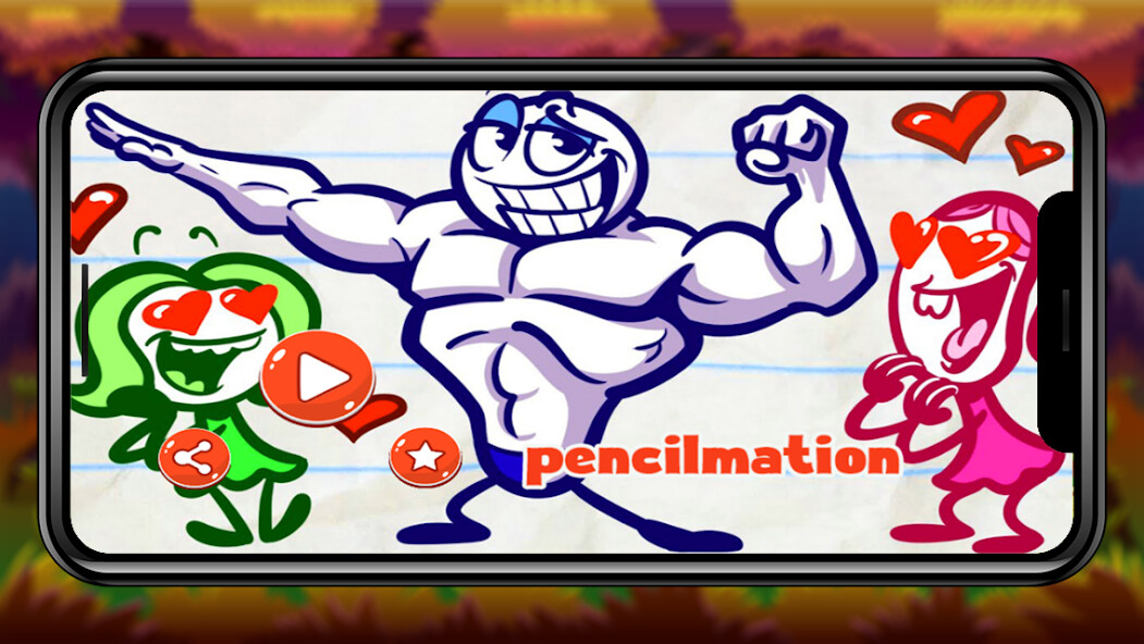 Run android online APK pencilmation adventure from MyAndroid or emulate pencilmation adventure using MyAndroid