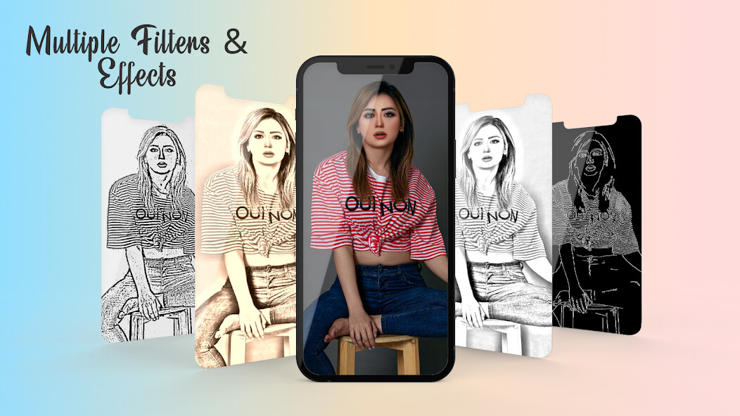 Run android online APK Pencil Sketch Maker: Photo App from MyAndroid or emulate Pencil Sketch Maker: Photo App using MyAndroid