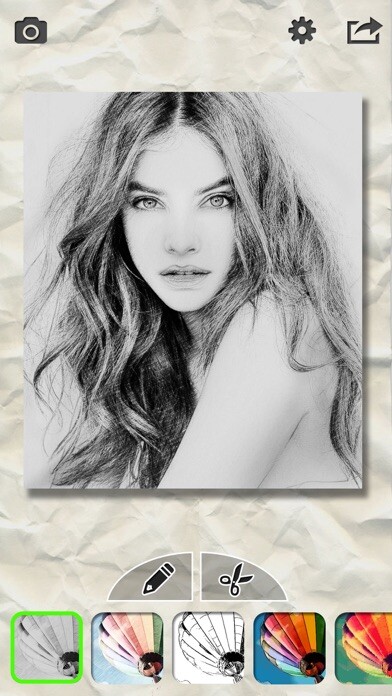 Emulate iPhone app Pencil Sketch Pro-Pics Filters using MyAndroid