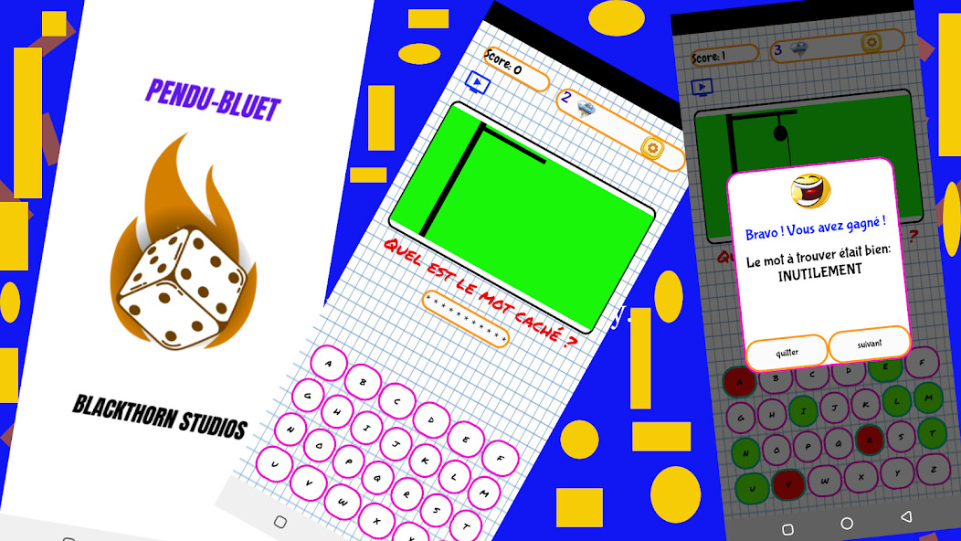 Run android online APK Pendu-bluet from MyAndroid or emulate Pendu-bluet using MyAndroid