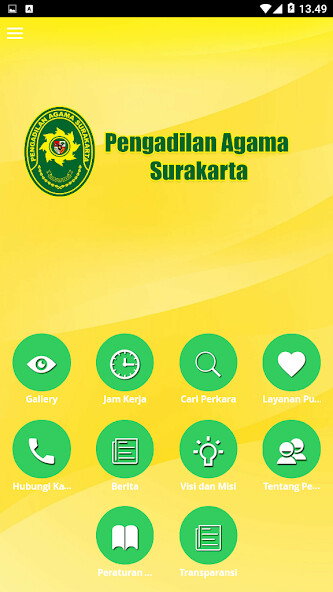 Run android online APK Pengadilan Agama Surakarta from MyAndroid or emulate Pengadilan Agama Surakarta using MyAndroid
