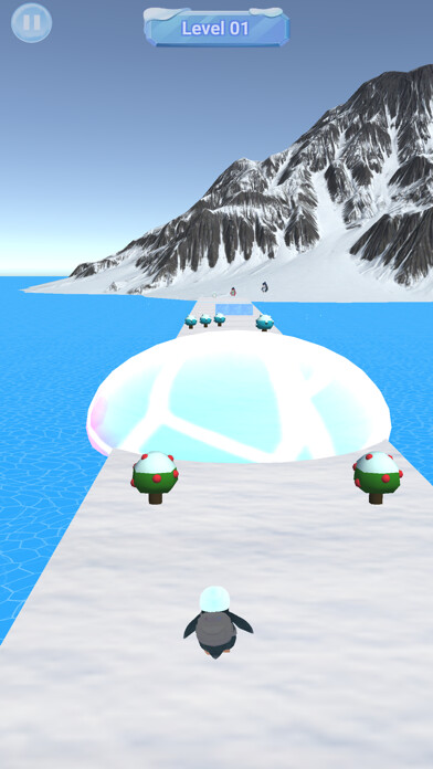 Emulate iPhone app Penguin Adventure Break Travel using MyAndroid