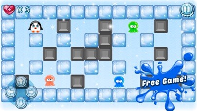 Emulate iPhone app Penguin Bomber Ice Block Break using MyAndroid