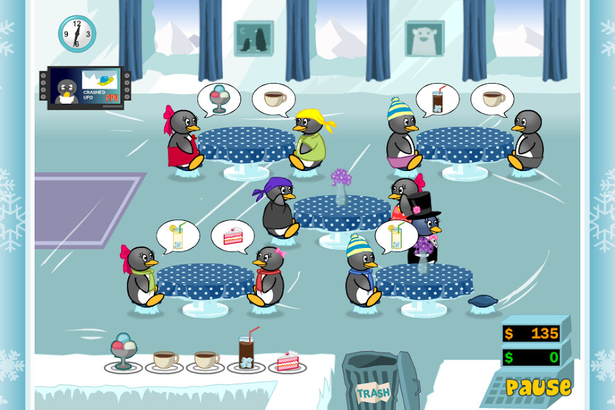 Run android online APK Penguin Diner 2: My Restaurant from MyAndroid or emulate Penguin Diner 2: My Restaurant using MyAndroid