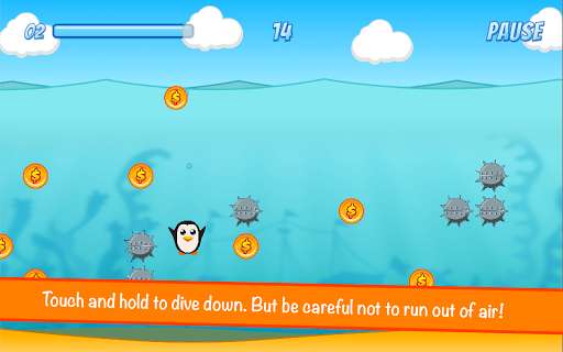 Emulate Android APK Penguin Dive