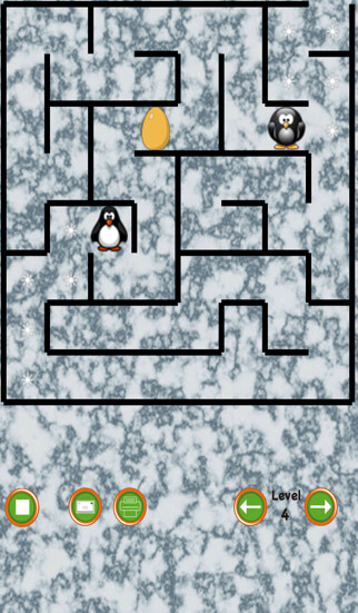 Emulate iPhone app Penguin Maze Race (find the egg) using MyAndroid Emulate iPhone app Penguin Maze Race (find the egg) using MyAndroid