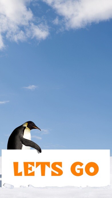 Emulate iPhone app Penguin Run : Penguin games using MyAndroid