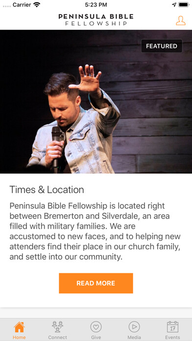 Emulate iPhone app Peninsula Bible using MyAndroid Emulate iPhone app Peninsula Bible using MyAndroid
