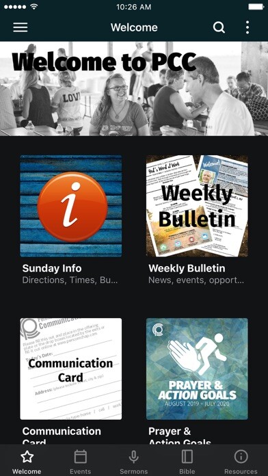 Emulate iPhone app Peninsula Community Chapel using MyAndroid Emulate iPhone app Peninsula Community Chapel using MyAndroid