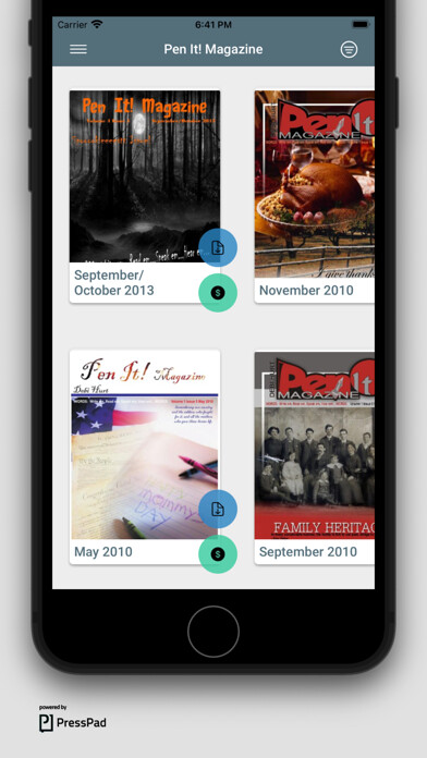 Emulate iPhone app Pen It! Magazine using MyAndroid Emulate iPhone app Pen It! Magazine using MyAndroid