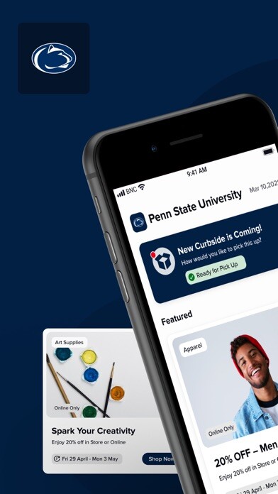 Emulate iPhone app Penn State Bookstore using MyAndroid