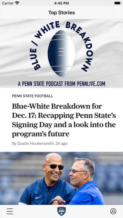 Emulate iPhone app Penn State Football News using MyAndroid Emulate iPhone app Penn State Football News using MyAndroid