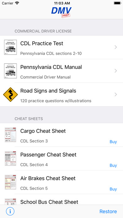 Emulate iPhone app Pennsylvania CDL Test Prep using MyAndroid Emulate iPhone app Pennsylvania CDL Test Prep using MyAndroid