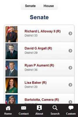 Emulate Android APK Pennsylvania Legislative App
