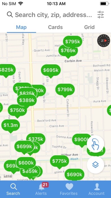 Emulate iPhone app Penny Sells Homes using MyAndroid Emulate iPhone app Penny Sells Homes using MyAndroid