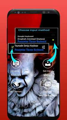 Emulate Android APK Pennywise Keyboard Emulate Android APK Pennywise Keyboard