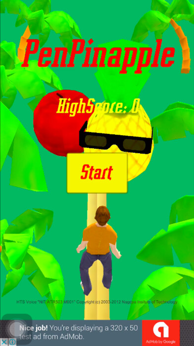 Emulate iPhone app PenPineapple - Apple Pen using MyAndroid