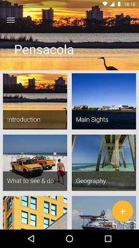 Run android online APK Pensacola Travel Guide from MyAndroid or emulate Pensacola Travel Guide using MyAndroid