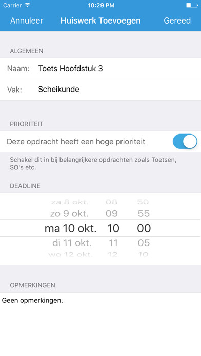 Emulate iPhone app Pensum using MyAndroid