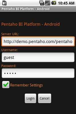 Emulate Android APK Pentaho BI - 3.5 Emulate Android APK Pentaho BI - 3.5