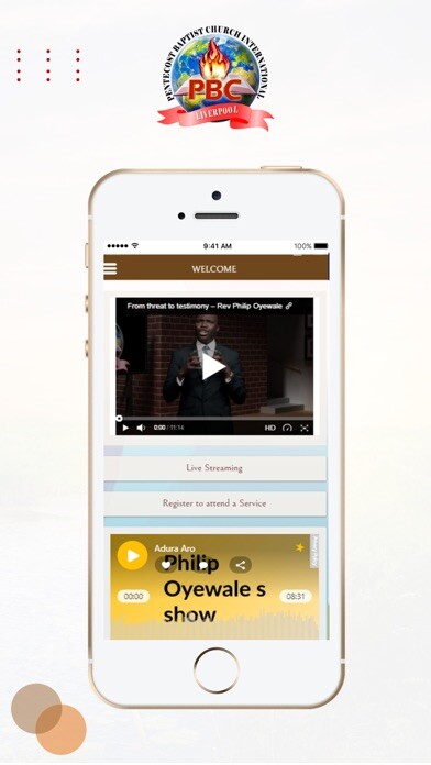 Emulate iPhone app Pentecost Baptist Church using MyAndroid Emulate iPhone app Pentecost Baptist Church using MyAndroid