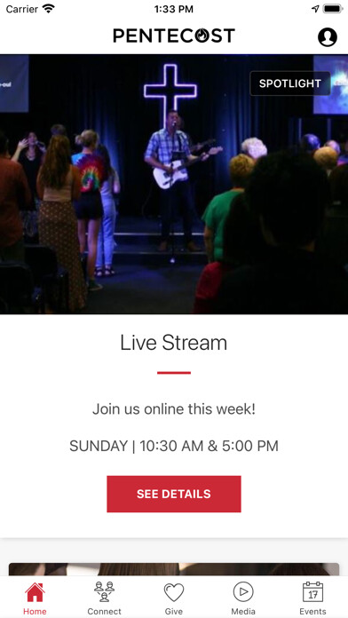 Emulate iPhone app Pentecost Church using MyAndroid Emulate iPhone app Pentecost Church using MyAndroid