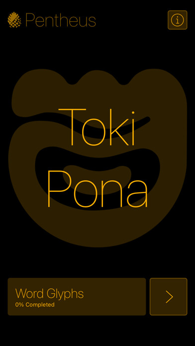 Emulate iPhone app Pentheus Toki Pona using MyAndroid Emulate iPhone app Pentheus Toki Pona using MyAndroid