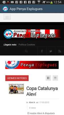 Emulate Android APK Penya Esplugues