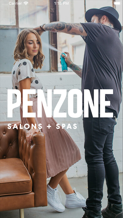 Emulate iPhone app PENZONE Salons + Spas using MyAndroid Emulate iPhone app PENZONE Salons + Spas using MyAndroid