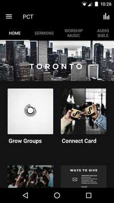 Emulate Android APK People Church Toronto App Emulate Android APK People Church Toronto App