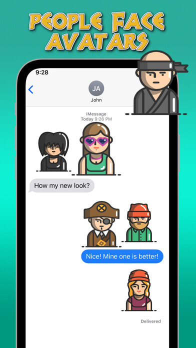 Emulate iPhone app People Face Avatars using MyAndroid Emulate iPhone app People Face Avatars using MyAndroid