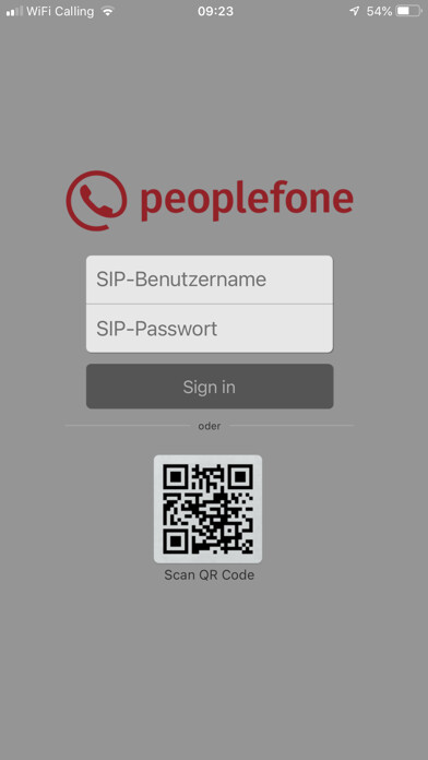 Emulate iPhone app peoplefone using MyAndroid Emulate iPhone app peoplefone using MyAndroid