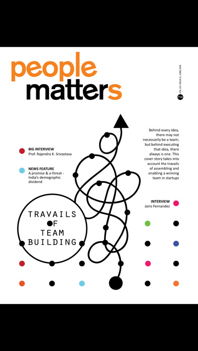 Emulate iPhone app People Matters Magazine using MyAndroid