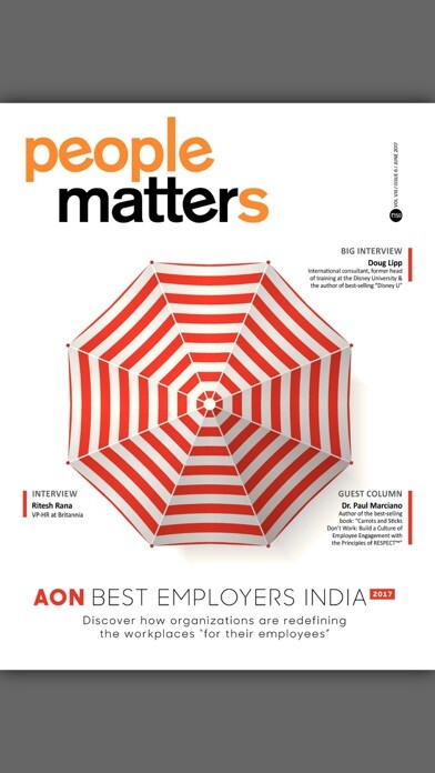 Emulate iPhone app PeopleMatters Monthly Magazine using MyAndroid