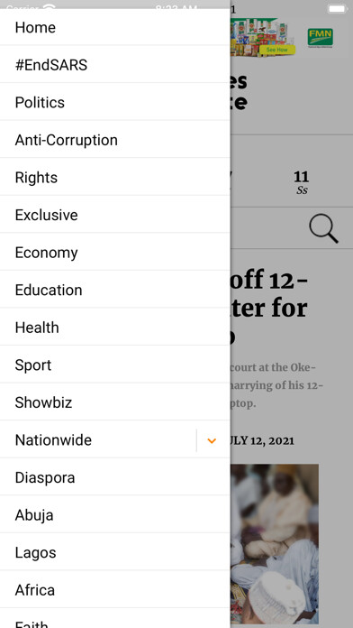 Emulate iPhone app Peoples Gazzette using MyAndroid Emulate iPhone app Peoples Gazzette using MyAndroid