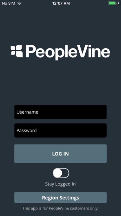 Emulate iPhone app PeopleVine Venue App using MyAndroid Emulate iPhone app PeopleVine Venue App using MyAndroid