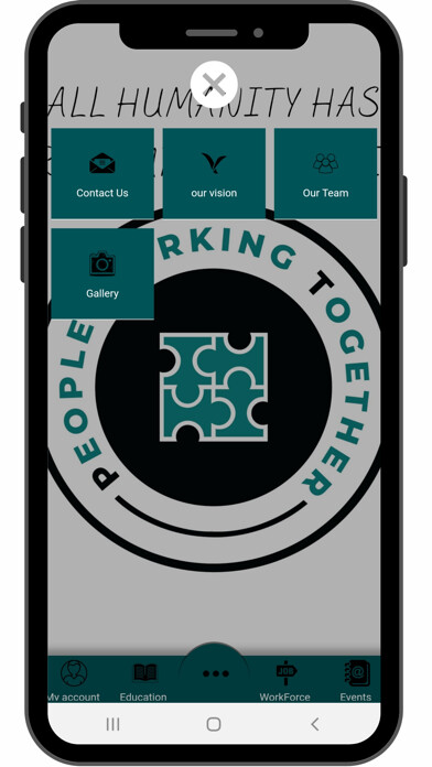 Emulate iPhone app People Working Together using MyAndroid