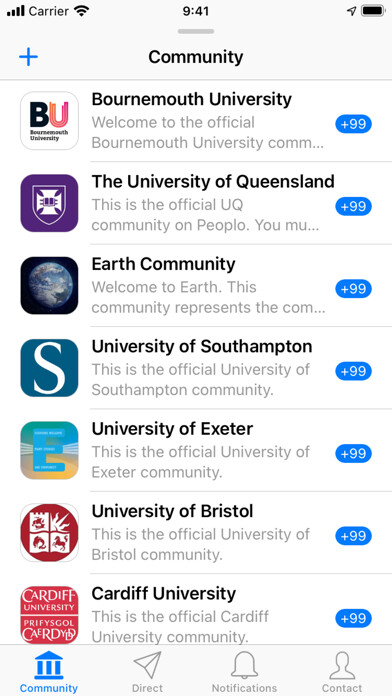 Emulate iPhone app Peoplo using MyAndroid