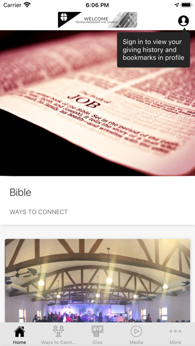 Emulate iPhone app Peoria Friendship M.B Church using MyAndroid Emulate iPhone app Peoria Friendship M.B Church using MyAndroid