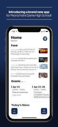 Run android online APK Peoria Notre Dame from MyAndroid or emulate Peoria Notre Dame using MyAndroid