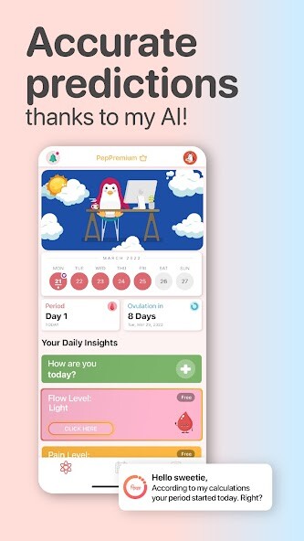 Run android online APK Pepapp - Period Tracker from MyAndroid or emulate Pepapp - Period Tracker using MyAndroid