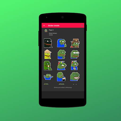 Run android online APK Pepe the Frog Stickers for Whatsapp from MyAndroid or emulate Pepe the Frog Stickers for Whatsapp using MyAndroid Run android online APK Pepe the Frog Stickers for Whatsapp from MyAndroid or emulate Pepe the Frog Stickers for Whatsapp using MyAndroid