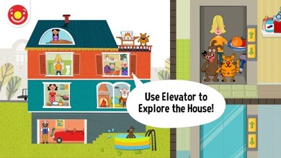 Emulate iPhone app Pepi House: Happy Family using MyAndroid Emulate iPhone app Pepi House: Happy Family using MyAndroid