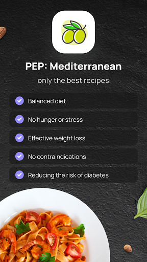 Run android online APK PEP: Mediterranean diet - Food tracker and recipes from MyAndroid or emulate PEP: Mediterranean diet - Food tracker and recipes using MyAndroid