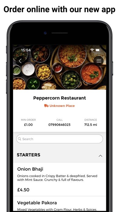Emulate iPhone app Peppercorn Restaurant using MyAndroid Emulate iPhone app Peppercorn Restaurant using MyAndroid