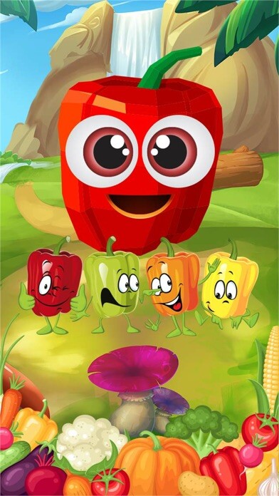 Emulate iPhone app Pepper Garden Spicy Crush - Match 3 Farm Frozen And Frenzy Mania Games using MyAndroid