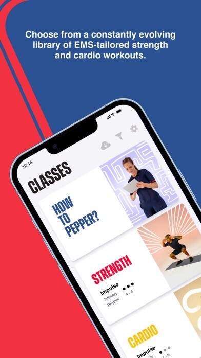 Emulate iPhone app PEPPER: Home EMS Training using MyAndroid Emulate iPhone app PEPPER: Home EMS Training using MyAndroid