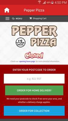 Emulate Android APK Pepper Pizza, Coventry Emulate Android APK Pepper Pizza, Coventry