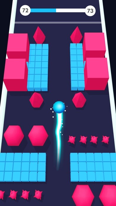 Emulate iPhone app Peppy Ballz 3D using MyAndroid